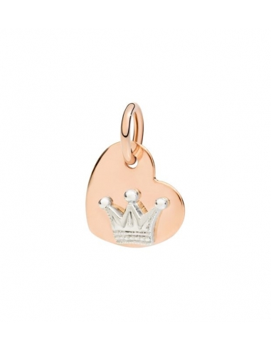 copy of CUORE GRANDE ORO ROSA 9KT 1DIAMANTI BLACK