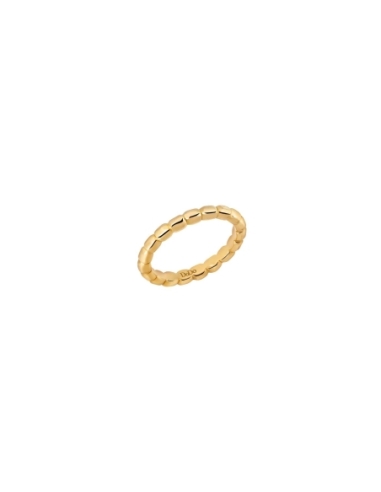 Anello Granelli in oro giallo