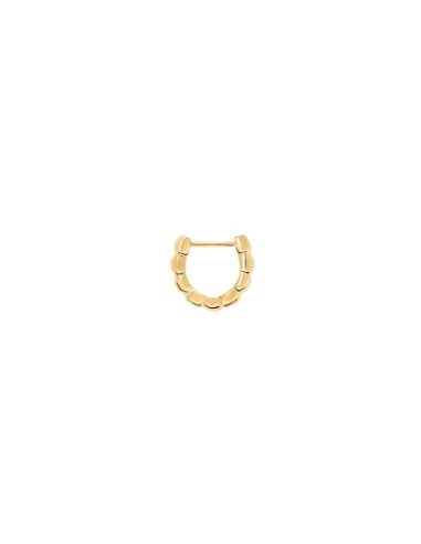 Orecchino Granelli oro - mezzo paio