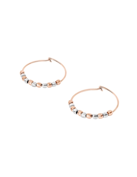 Orecchini cerchio mini Granelli - paio