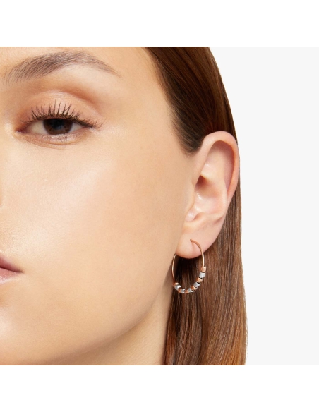 Orecchini cerchio mini Granelli - paio