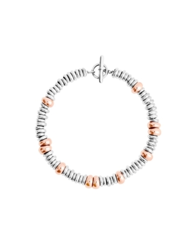 Bracciale Rondelle classiche bold catena e anello brisè