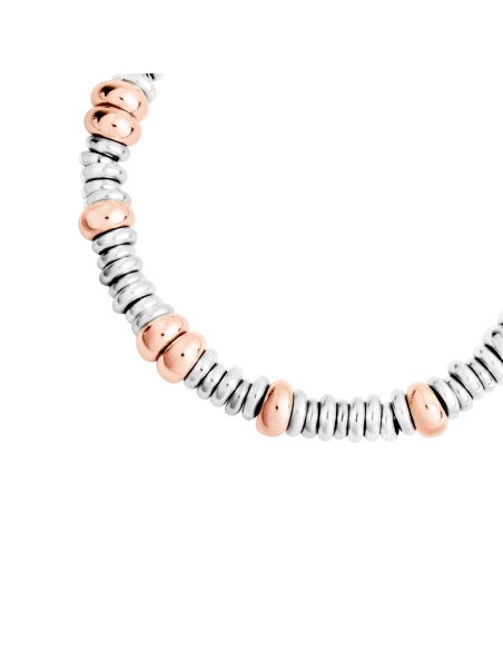 Bracciale Rondelle classiche bold catena e anello brisè
