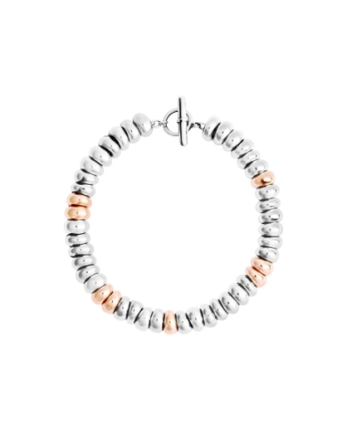 Bracciale Rondelle bold con catena e anello brisé