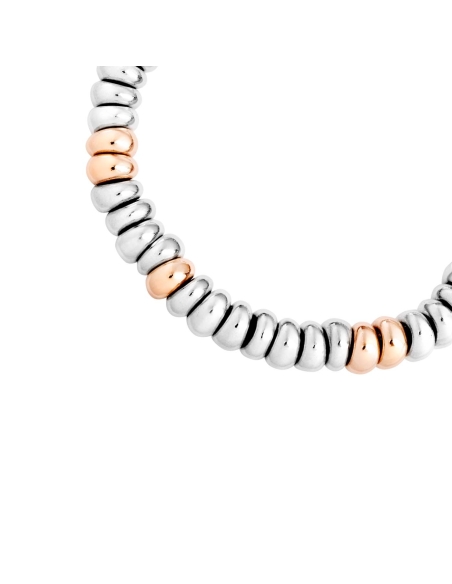 Bracciale Rondelle bold con catena e anello brisé