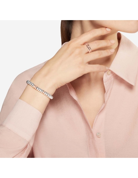 Bracciale Rondelle bold con catena e anello brisé