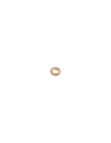 Componente Rondelle in oro rosa