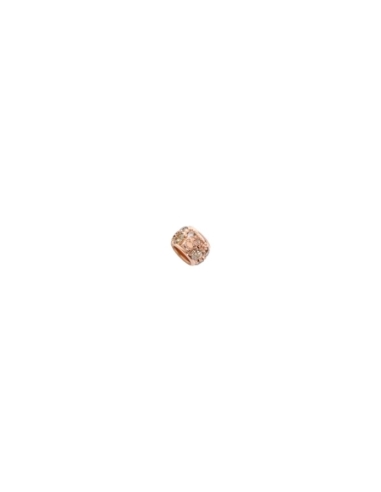 Componente Rondelle in oro rosa