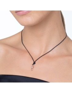 Pendente Nodo in oro rosa 2