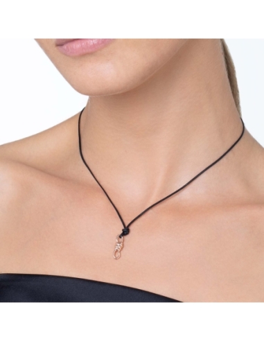 Pendente Nodo in oro rosa