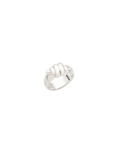 Anello Nodo bold in argento
