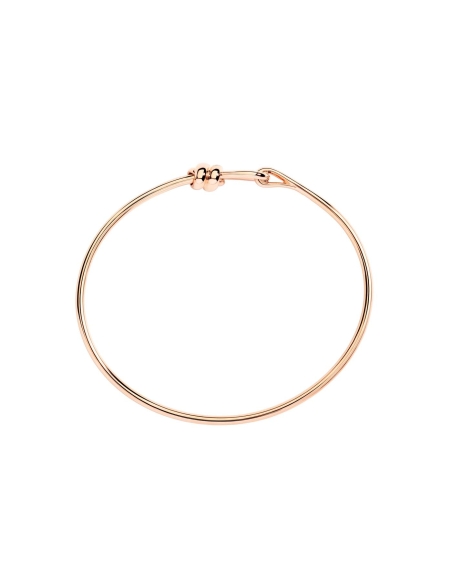 Bracciale bangle Nodo oro rosa
