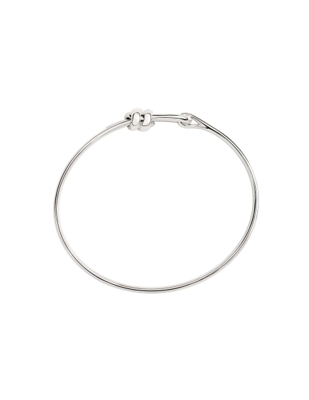 Bracciale bangle Nodo argento