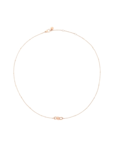 Collana con pendente Nodo e piastrina