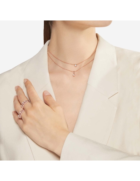 Ciondolo Bollicine con diamante modello piccolo