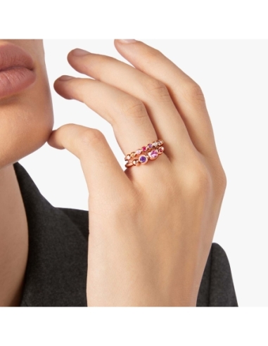 Anello Bollicine con pietre preziose Anello Bollicine con pietre preziose