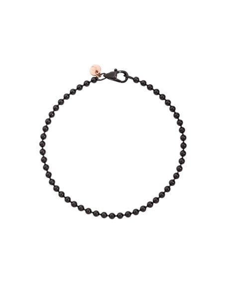 Bracciale Bollicine con piastrine oro rosa