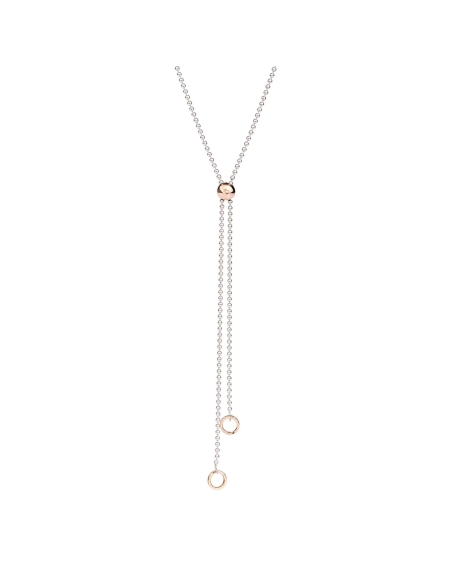 Collana lariat Bollicine