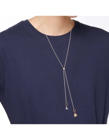 Collana lariat Bollicine