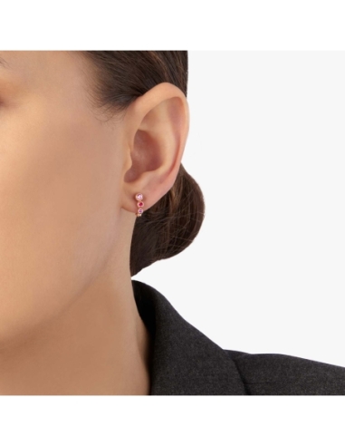 Orecchino stud Bollicine con pietre...