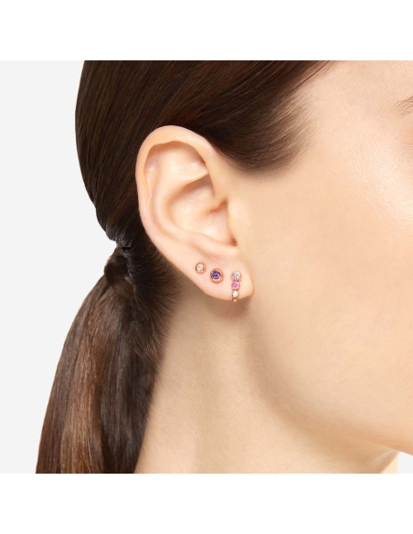 Orecchino stud Bollicine modello grande - mezzo paio