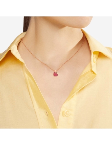 Ciondolo Cuore effetto madre perla...