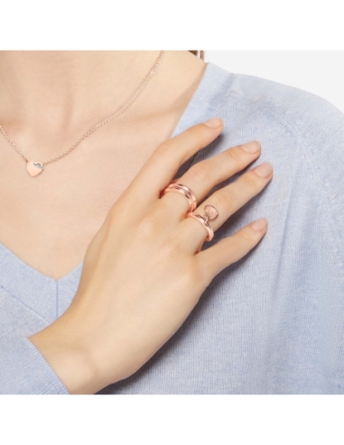 Ciondolo Cuore effetto madre perla...