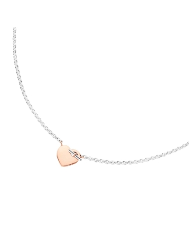 Collana Cuore con catena e ciondolo...