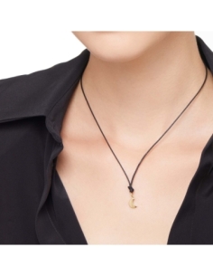 Ciondolo luna in oro 2