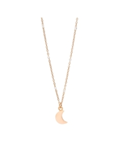 Collana con ciondolo luna...