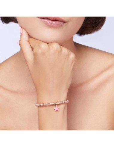 Ciondolo Stellina in oro rosa e...
