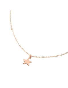 Collana in oro rosa e... 2