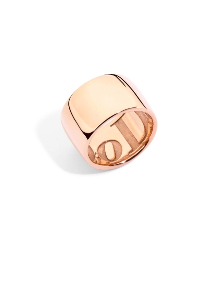 Anello Essentials tell your story in oro rosa