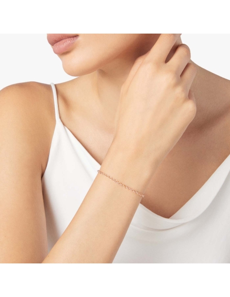 Bracciale Essentials in oro rosa