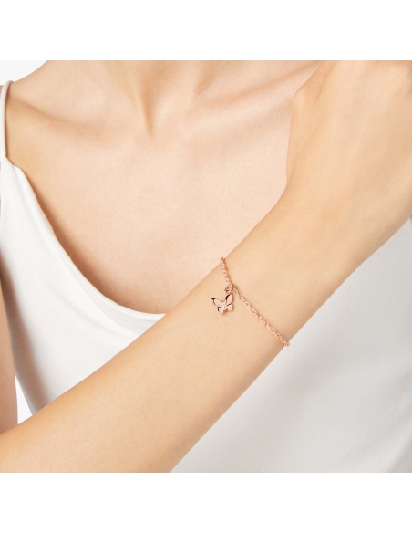 Bracciale Essentials in oro rosa