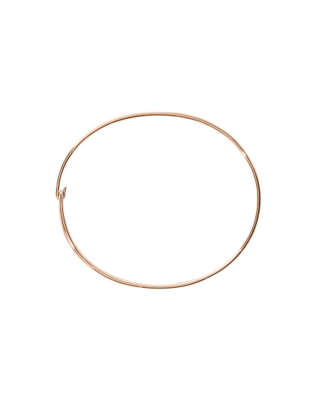 Bracciale bangle Essentials con stopper in oro rosa