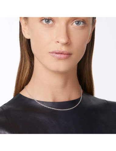 Collana Essentials in argento con...