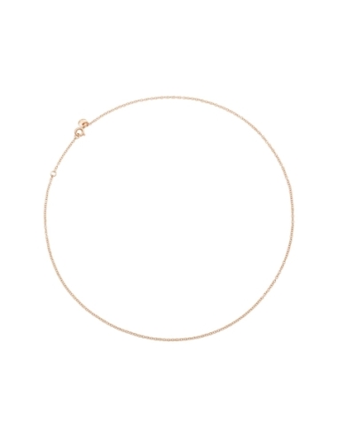 Collana Essentials in oro rosa