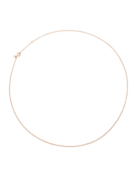 Collana Essentials in oro rosa