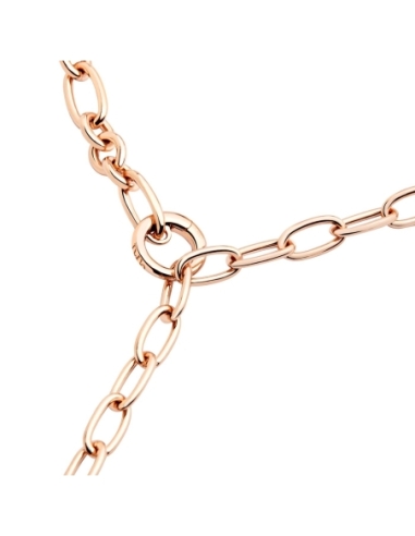 Collana Essentials in argento dorato...