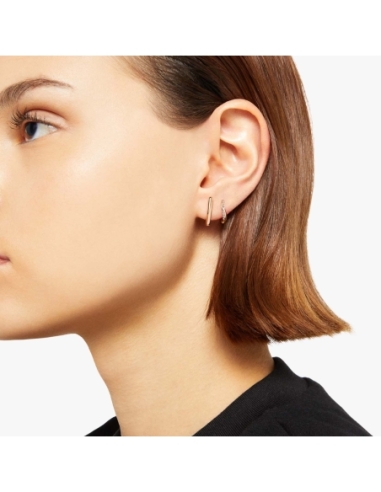 Orecchino wave Essentials in oro e...