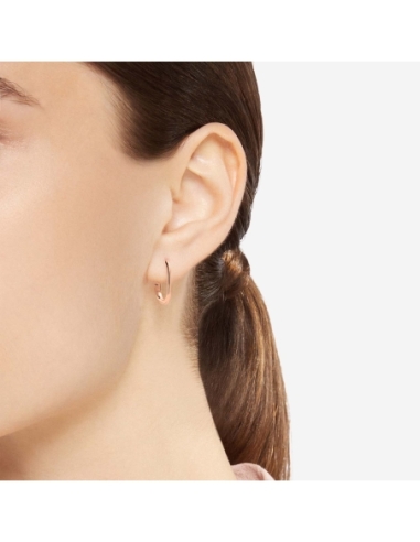 Orecchino Essentials in oro rosa -...
