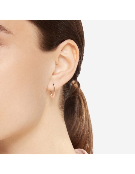 Orecchino Essentials in oro rosa - mezzo paio