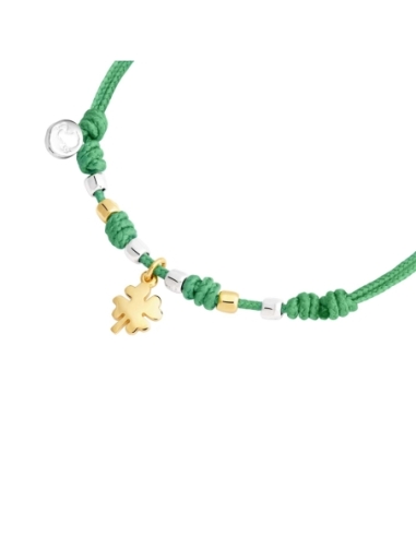 Bracciale con ciondolo quadrifoglio...