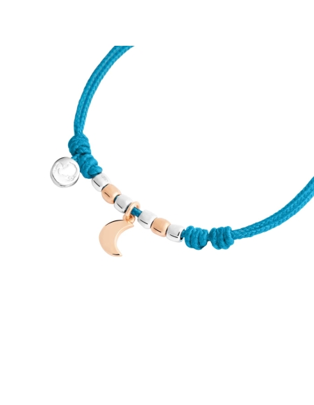 Bracciale con ciondolo luna modello mini con mini Granelli