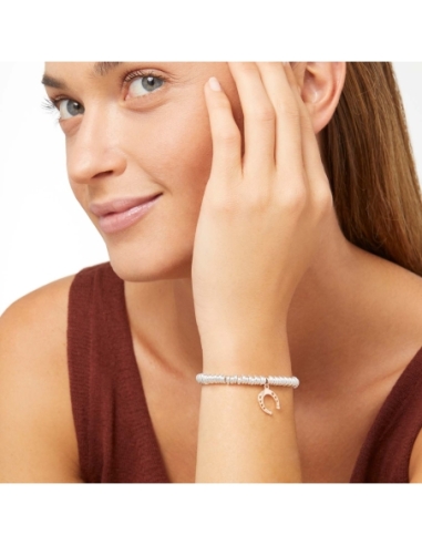 Ciondolo ferro di cavallo in oro rosa