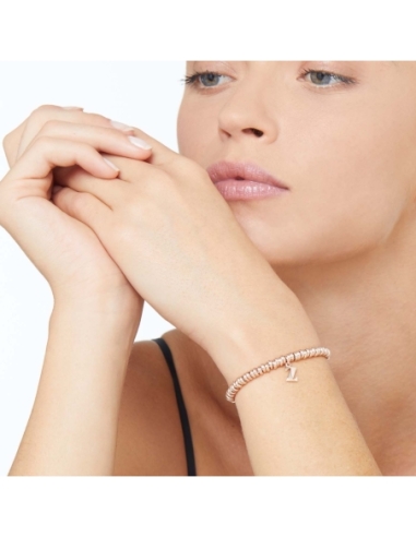 Ciondolo lettera "Z" in oro rosa