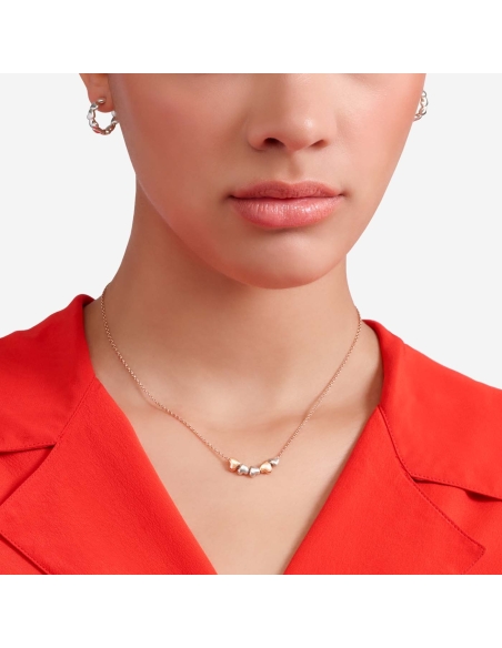 Orecchini hoop Cuore in argento - paio