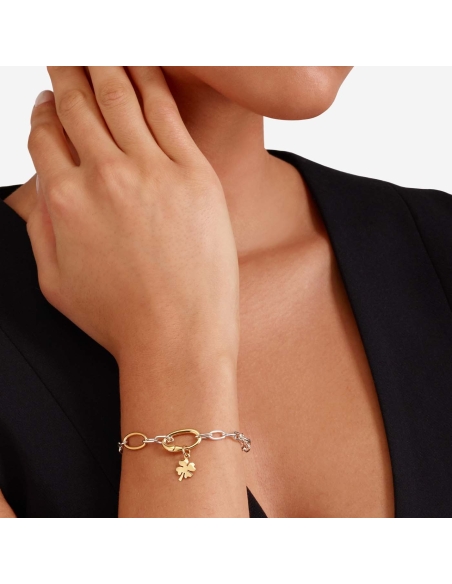 Bracciale Essentials bold e maglia apribile