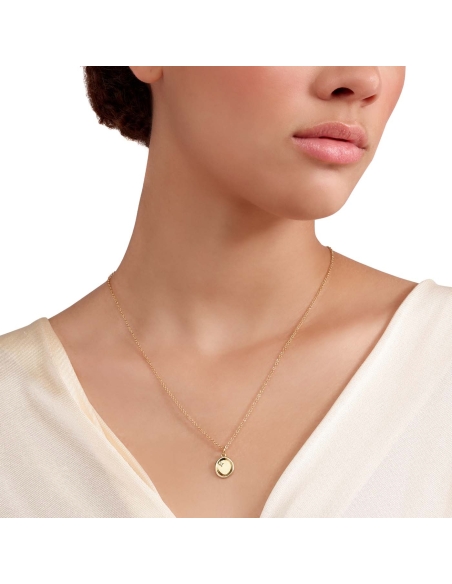 Ciondolo sigillo in oro giallo con diamante